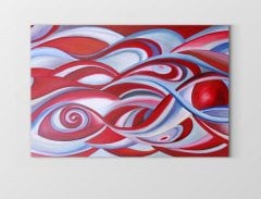 Soyut Reprodüksiyon Tablosu Çerçevesiz - 50x90