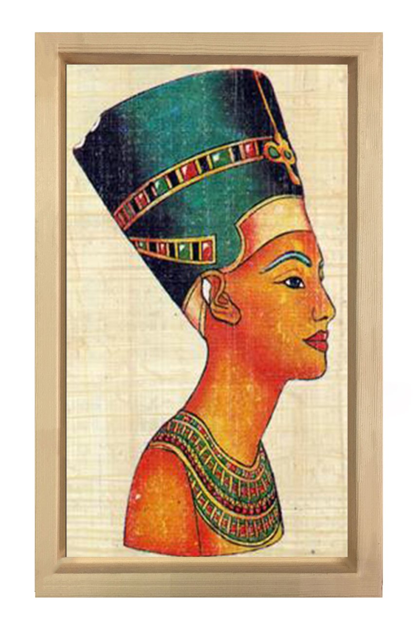 Firavun Tablosu Naturel Ahşap Çerçeve - 100x200