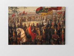 Osmanlı Orduları Tablosu Çerçevesiz - 100x200