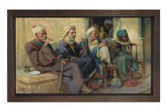 Kahvehane Osmanlı Tablosu