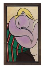 Sarı Saçlı Kadın Tablosu