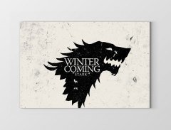 Game Of Thrones Tablosu Çerçevesiz - 45x30