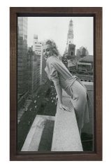 Marilyn Monroe Tablosu Kahverengi Ahşap Çerçeve - 100x150