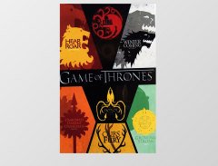 Game Of Throns Alelor Tablosu Çerçevesiz - 100x150