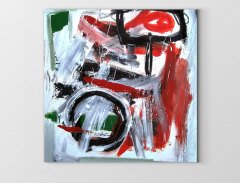 Soyut Reprodüksiyon Tablosu Çerçevesiz - 70x70