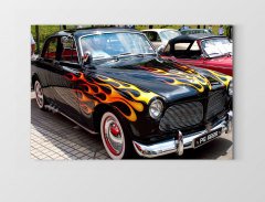 Volvo Amazon Tablosu Çerçevesiz - 45x30