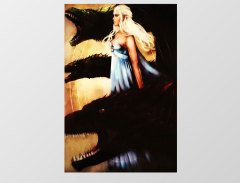 Ejderha Annesi Tablosu Çerçevesiz - 50x70