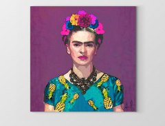 Frida Kahlo Çerçevesiz - 100x100