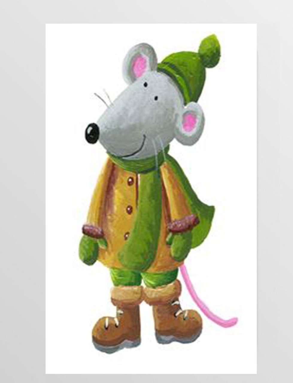 Sevimli Mıni Mouse Tablosu Çerçevesiz - 100x150