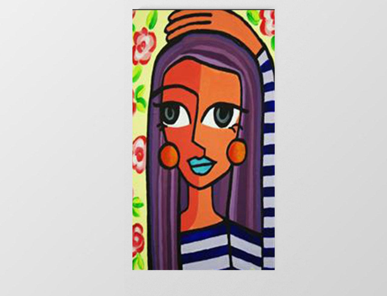 Pablo Picasso Tablosu Çerçevesiz - 100x150