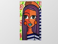 Pablo Picasso Tablosu Çerçevesiz - 100x150