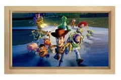 Oyuncak Hikayesi Film Afişi Tablosu Naturel Ahşap - 45x30