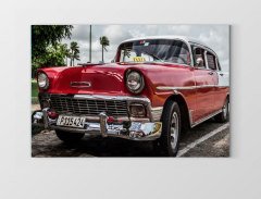 Chevrolet Bel-Air 1958 Tablosu Çerçevesiz - 100x150