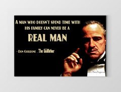 The Godfather  Tablosu Çerçevesiz - 40x60