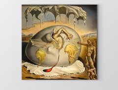 Yeni İnsanın Doğuşunu Tablosu Çerçevesiz - 90x90