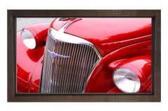 Rolls Royce Tablosu Kahverengi Ahşap - 45x30