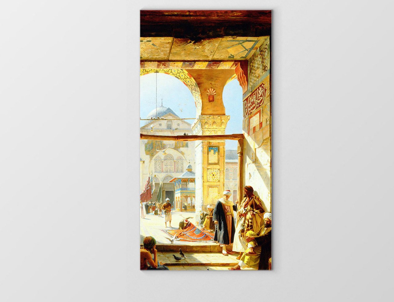 Oryantalist Manzara Tablosu Çerçevesiz - 100x150