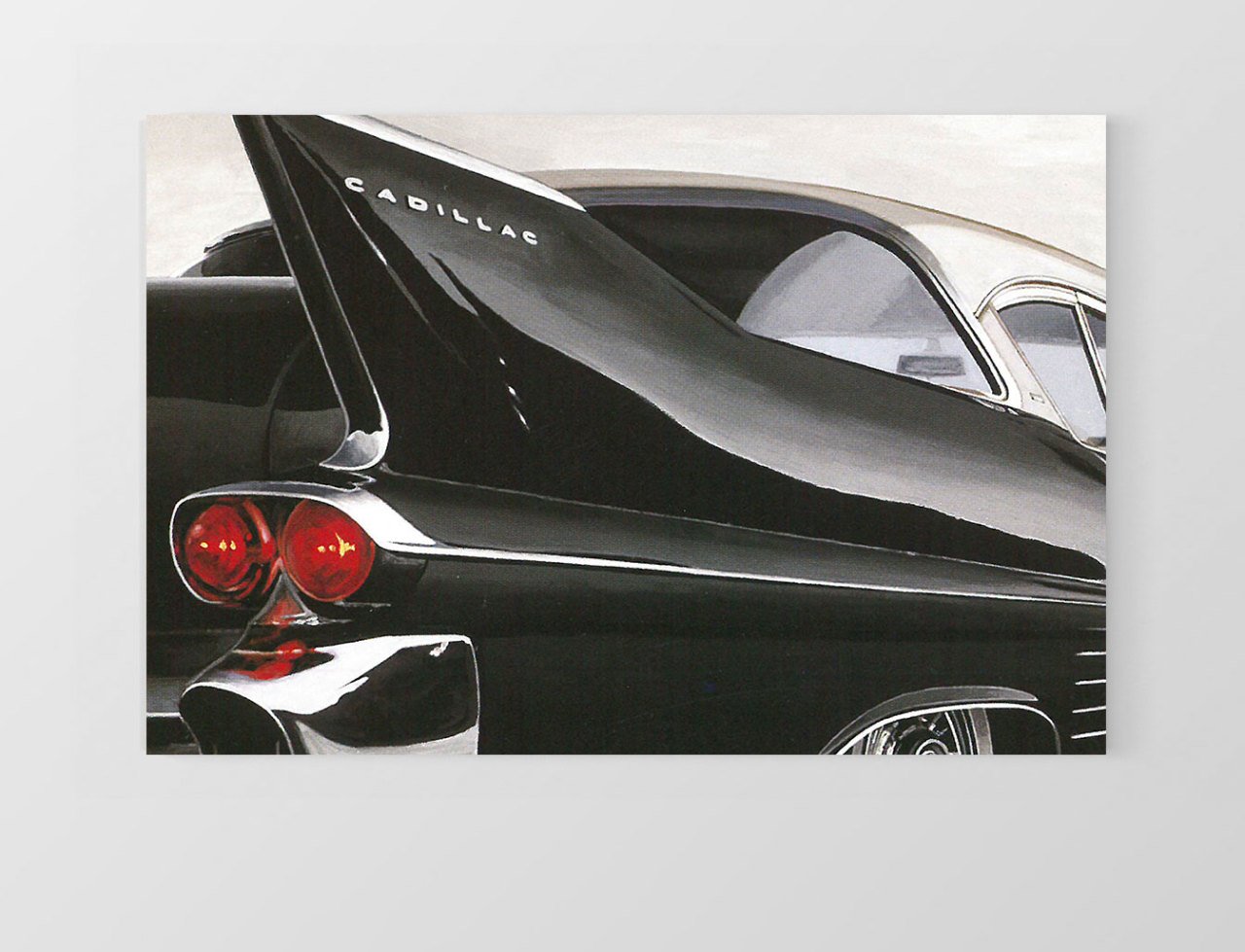 Cadillac Tablosu Çerçevesiz - 50x70
