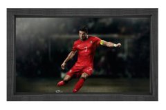 Futbol Tablosu Siyah Ahşap Çerçeve - 70x100