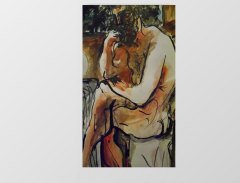 Modern art Tablosu Çerçevesiz - 50x90