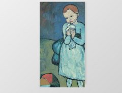 Child with a Dove Tablosu Çerçevesiz - 100x200