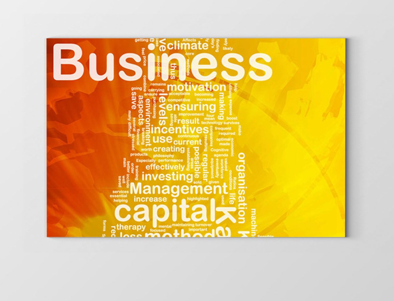 Business=İş.Vb Tablosu Çerçevesiz - 30x30