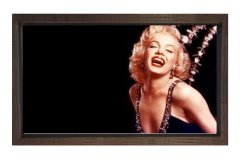 Marilyn Monroe Tablosu Kahverengi Ahşap Çerçeve - 40x60