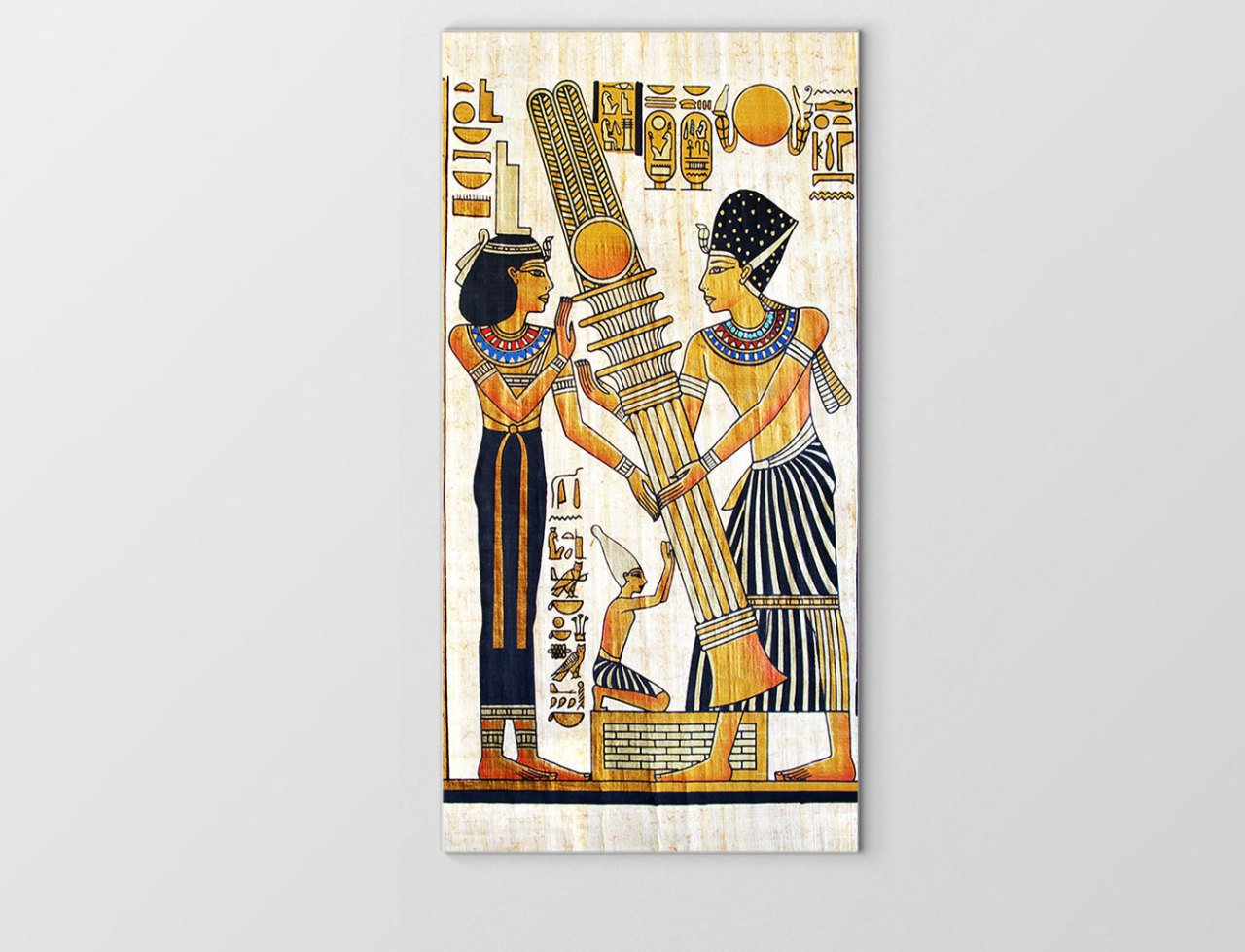 Mısır Papürüsü Tablosu Çerçevesiz - 50x70