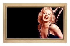 Marilyn Monroe Tablosu Naturel Ahşap Çerçeve - 40x60