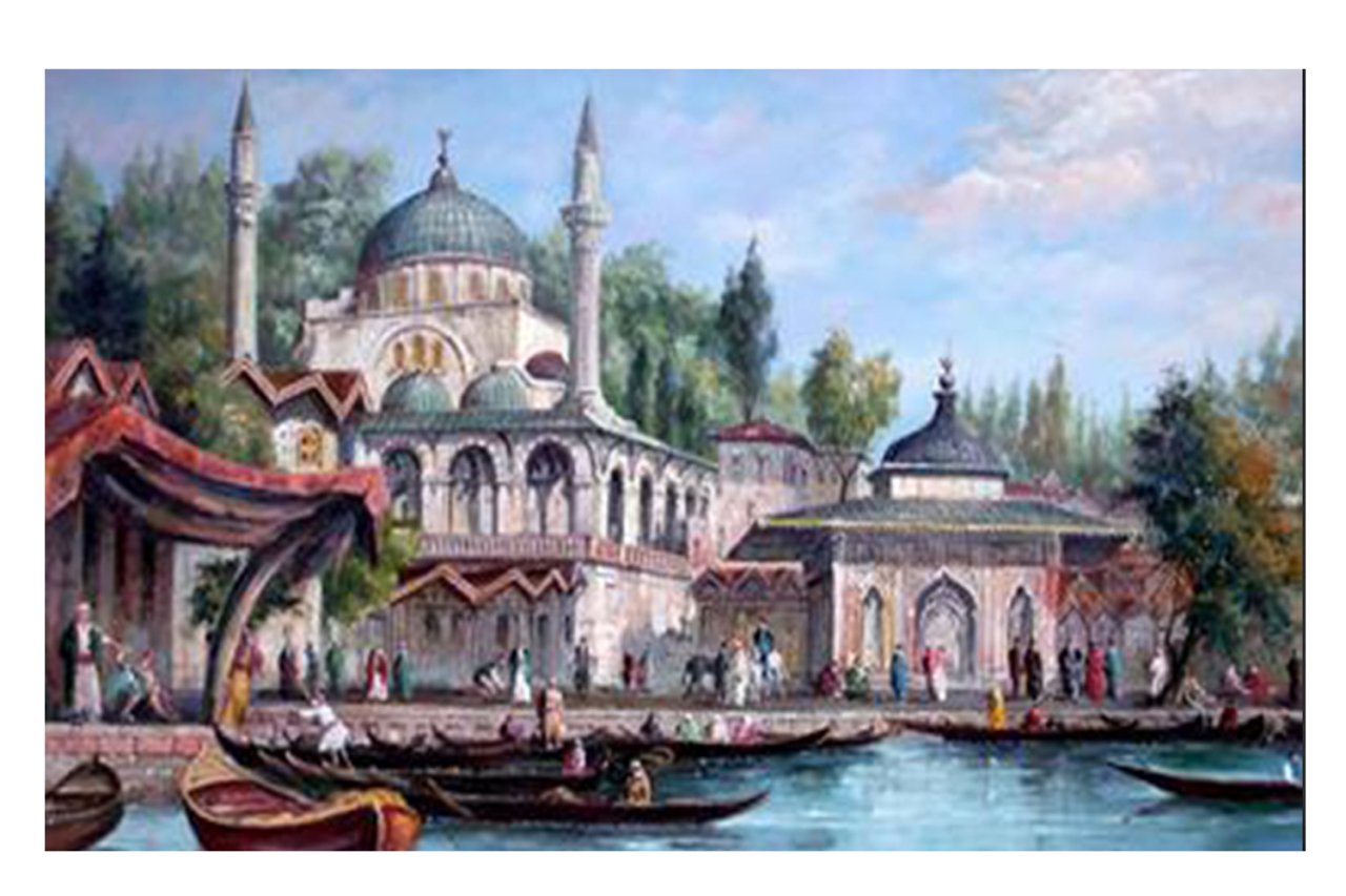 Sandal Gezisi Tablosu Çerçevesiz - 100x200