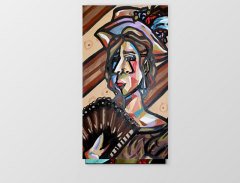 Ashlee Earle Tablosu Çerçevesiz - 40x60