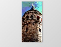 Galata Kulesi Tablosu Çerçevesiz - 100x150
