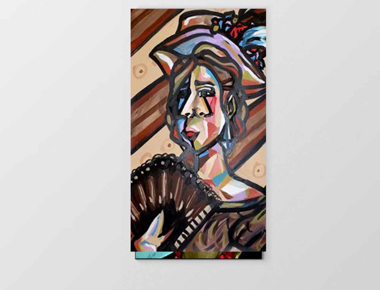 Ashlee Earle Tablosu Çerçevesiz - 50x90