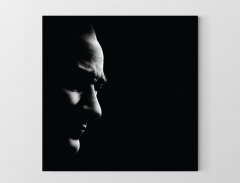 Atatürk Silüet Tablosu Çerçevesiz - 40x40