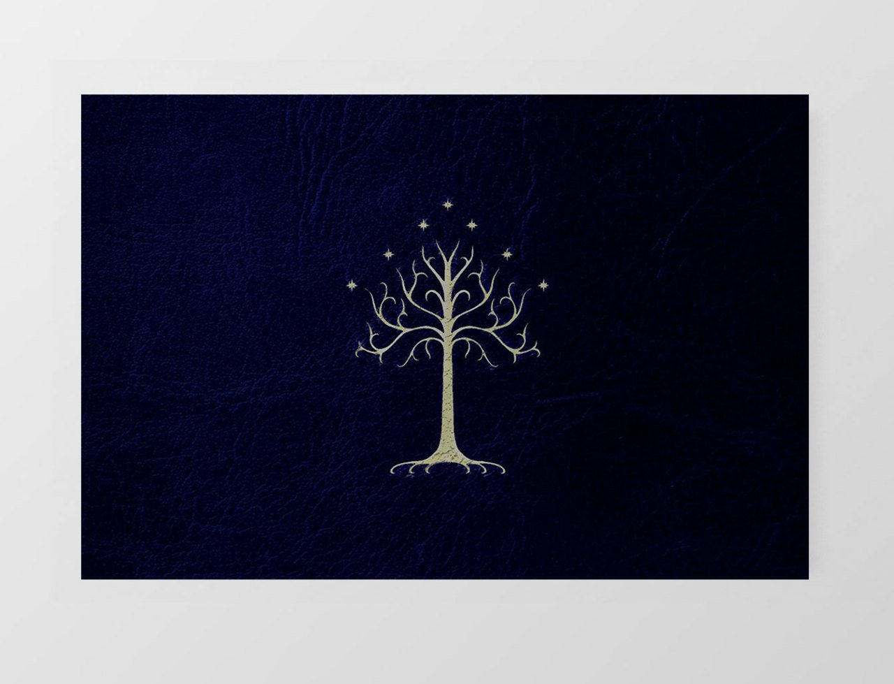 Gondor Bayrağı Tablosu Çerçevesiz - 100x150