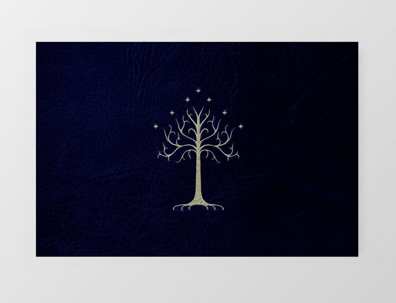Gondor Bayrağı Tablosu Çerçevesiz - 50x90