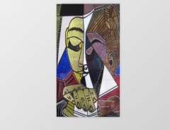 Tete Dune Femme Lisant Tablosu Çerçevesiz - 70x100