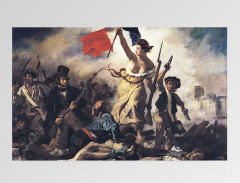 Fransız Devrimi Tablosu Çerçevesiz - 50x70