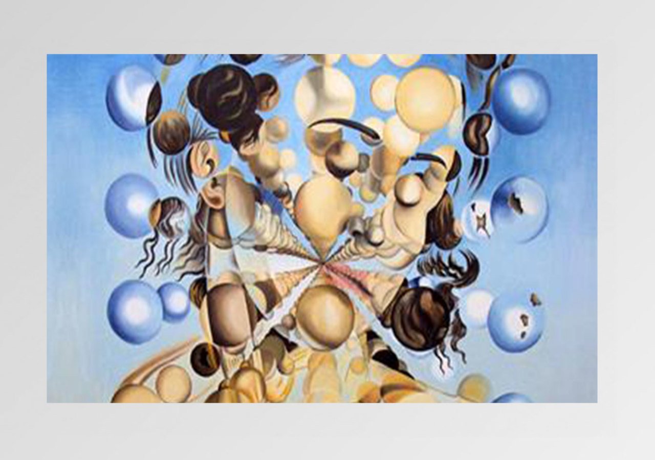 Galatea of the Spheres Tablosu Çerçevesiz - 50x90