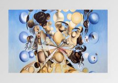 Galatea of the Spheres Tablosu Çerçevesiz - 50x90