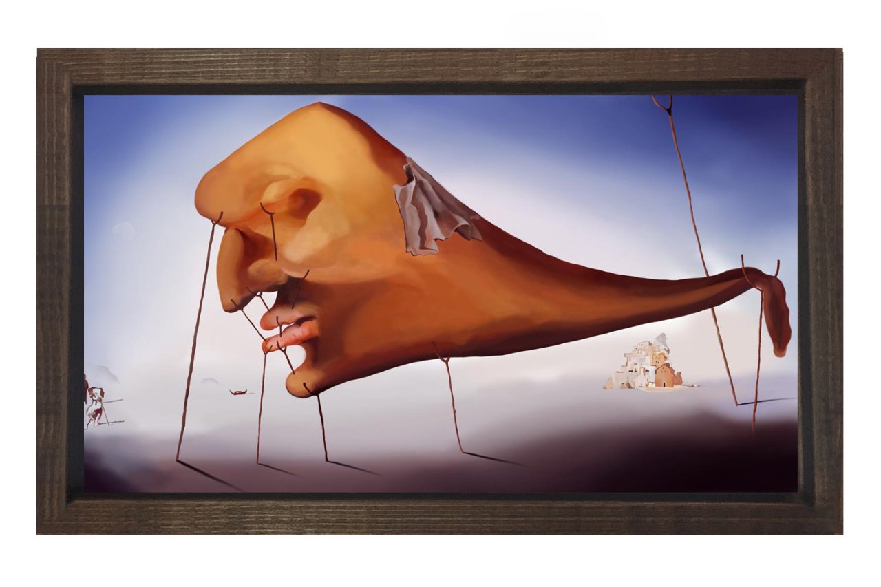 Uyku Tablosu Kahverengi Ahşap Çerçeve - 50x70