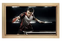 Tenis Tablosu Naturel Ahşap - 50x70