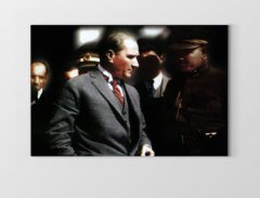 Atatürk Tablosu Çerçevesiz - 50x90