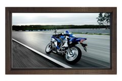 Hızlı Motor Tablosu Tablosu Kahverengi Ahşap Çerçeve - 70x100