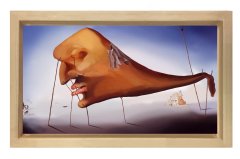 Uyku Tablosu Naturel Ahşap Çerçeve - 40x60