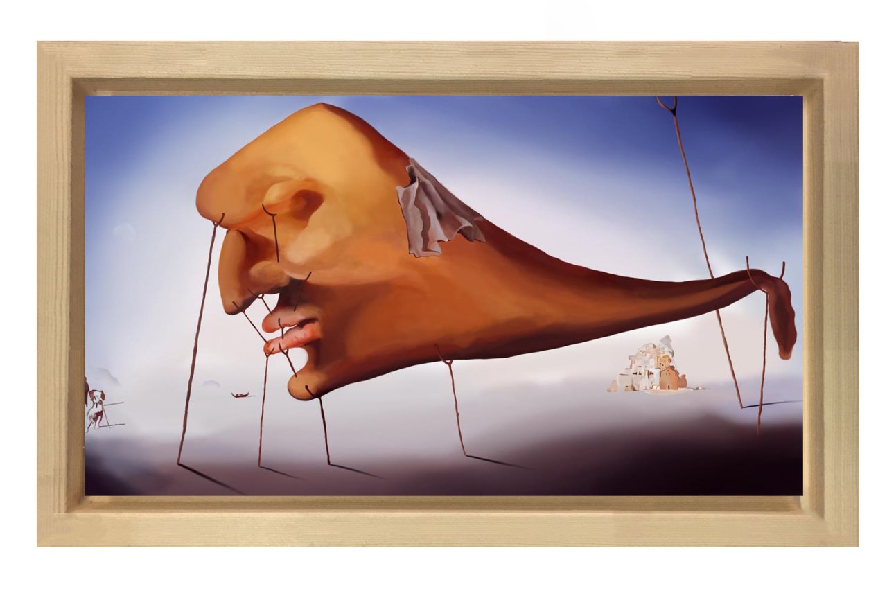 Uyku Tablosu Naturel Ahşap Çerçeve - 50x70