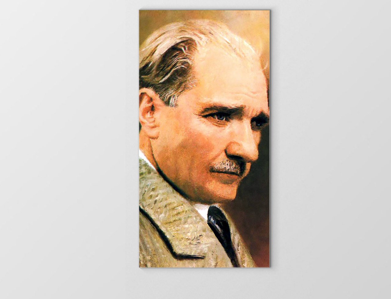 Atatürk Tablosu Çerçevesiz - 100x200