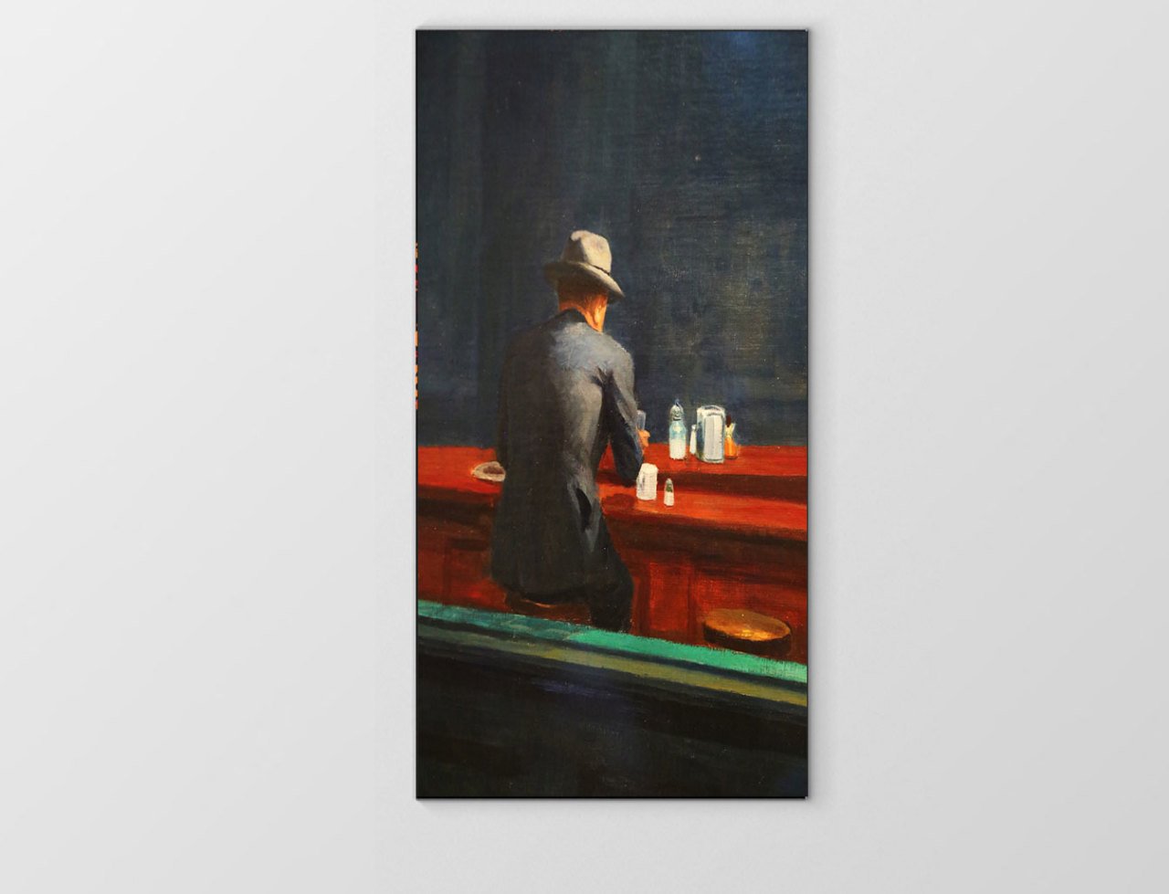 Barda ki Yanlız Adam Çerçevesiz - 45x30