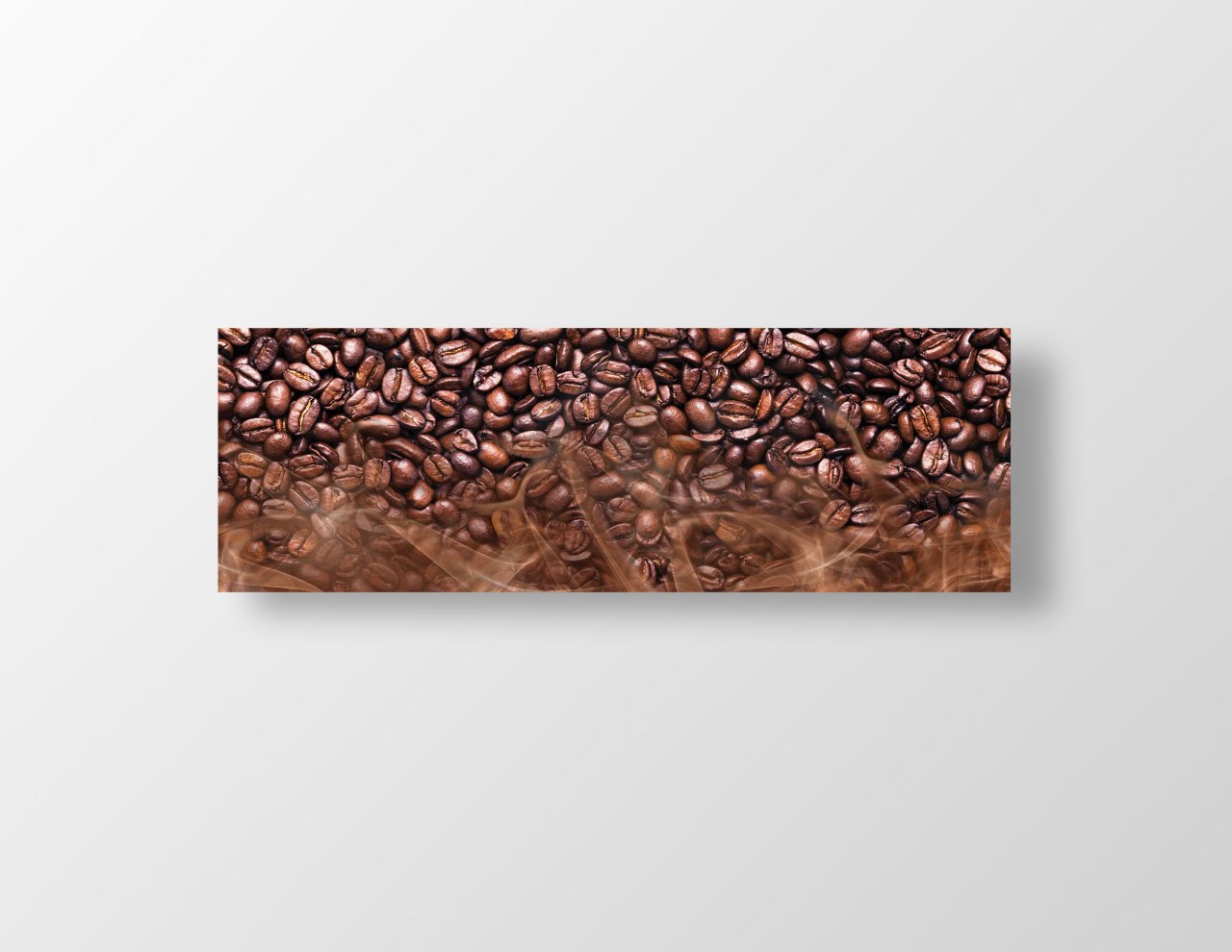 Kahve Çekirdekleri Tablosu Çerçevesiz - 200x70