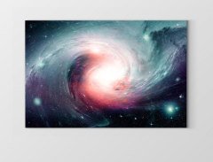 Evren ve Uzay Tablosu Çerçevesiz - 100x200